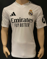 2024-2025 Real Madrid CF Home Shirt Mbappe Champions New BNWT Multiple Sizes