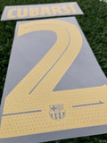 2024-2025 Cubarsí 2 FC Barcelona Home Name Set and Number Champions League Cup Player Issue TextPrint