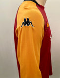 2002-2003 AS Roma Home Shirt Champions League Version Pre Owned Size XL (Fitted)
