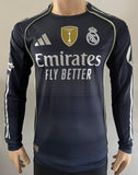 2025-2026 Real Madrid CF Away Shirt Kylian Mbappe Player Issue Authentic Intercontinental Tittle Holders Champions League New BNWT Multiple Sizes