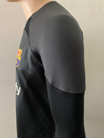 2022-2023 FC Barcelona Long Sleeve Goalkeeper Shirt Iñaki Peña Champions League Kitroom Player Issue Mint Condition Size L