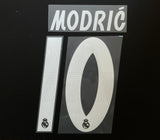 2018-2019 Real Madrid CF Away Name Set and Number Luka Modrić Player Issue Cup and Champions Sporting ID Adult Size