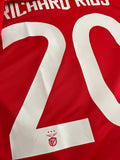 2025-2026 SL Benfica Home Shirt Richard Rios Long Sleeve Champions Version New BNWT Size M