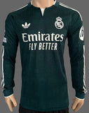 2026-2027 Real Madrid CF Away Shirt Kylian Mbappe Player Issue Authentic Long Sleeve Champions New BNWT Multiple Sizes