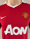 2010-2011 Manchester United Home Shirt Wayne Rooney EPL Premier League Pre Owned Size L