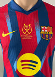 2025-2026 FC Barcelona Fourth Shirt Raphael Dias “Raphinha” Player Issue Authentic Supercopa New BNWT Multiple Sizes