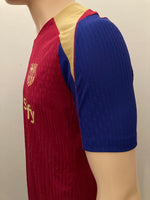 2023-2024 FC Barcelona Training Shirt Player Issue Kitroom Worn and Washed Size M