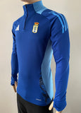 2024-2025 Real Oviedo Home Drill Training Top Sponsorless Pre Owned Size M