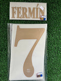 2026-2027 FC Barcelona Away Name Set and Number Fermín López Player Issue Champions TPT