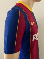 2020-2021 FC Barcelona Home Shirt Champions League Kitroom Player Issue BNWT New Size M