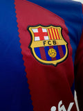 2023-2024 FC Barcelona Home Shirt Raphael Diaz “Raphinha” Long Sleeve Champions BNWOT Size S