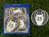 2024-2025 Tittle Holders Winners Champions 15 Badge For Real Madrid Player Issue Sporting ID BOH15 Starball