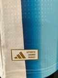 2025-2026 Argentina National Team Home Shirt Player Issue Authentic Lionel Messi World Cup Champions Patch New BNWT Size XXL