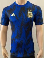 2022 World Cup Argentina National Team Pre-Match Shirt BNWT Size S