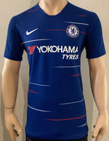 2018-2019 Chelsea Home Shirt Player Issue Authentic Pre Owned Size L (Fitted)