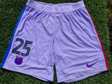 2021 - 2022 Barcelona FC Short Away Aubameyang 25 Cup Player Issue Kitroom Size XL