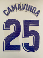 Name Set CAMAVINGA 25 Real Madrid 2021 2022 Home La Liga Player Issue