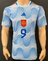 2022-2023 Spain Away Shirt Pablo Baez Gavira “Gavi” New BNWT Size L