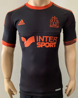 2012-2013 Olympique Marseille Away Shirt Player Issue Techfit With Bag New BNWT Size S