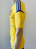 2012-2013 Ukraine Home Shirt Techfit Player Issue Authentic Euro New BNWT Size XL fitted