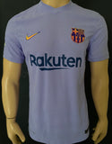 2021-2022 FC Barcelona Away Shirt Nico González Player Issue Authentic La Liga New BNWT Size M