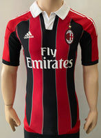 2012-2013 AC Milan Home Shirt Player Issue Techfit With Bag Special Edition New BNWT Size M Fitted