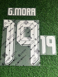2026-2027 Mexico National Team Third Name Set and Number Gilberto Mora Player Issue Canton Merchandising