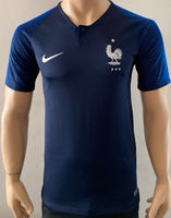 2018 World Cup France National Team Home Shirt Pre Owned Size S