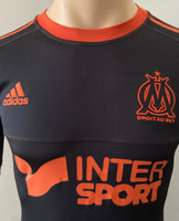 2012-2013 Olympique Marseille Away Shirt Player Issue Techfit With Bag New BNWT Size S