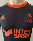 2012-2013 Olympique Marseille Away Shirt Player Issue Techfit With Bag New BNWT Size S