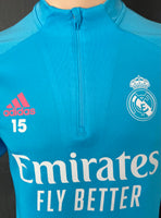 2020 2021 Real Madrid Training Top VALVERDE 15 Kitroom Player Issue Size M