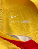 2021-2022 FC Barcelona Fourth Shirt Senyera Kitroom Player Issue Mint Condition Size M