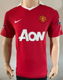 2010-2011 Manchester United Home Shirt Wayne Rooney EPL Premier League Pre Owned Size L