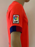 2014-2015 FC Barcelona Away Shirt Iniesta LFP Pre Owned Size M