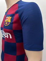 2019-2020 FC Barcelona Home Shirt  Messi Champions La Liga Player Issue Kitroom New BNWT Size M (fitted)