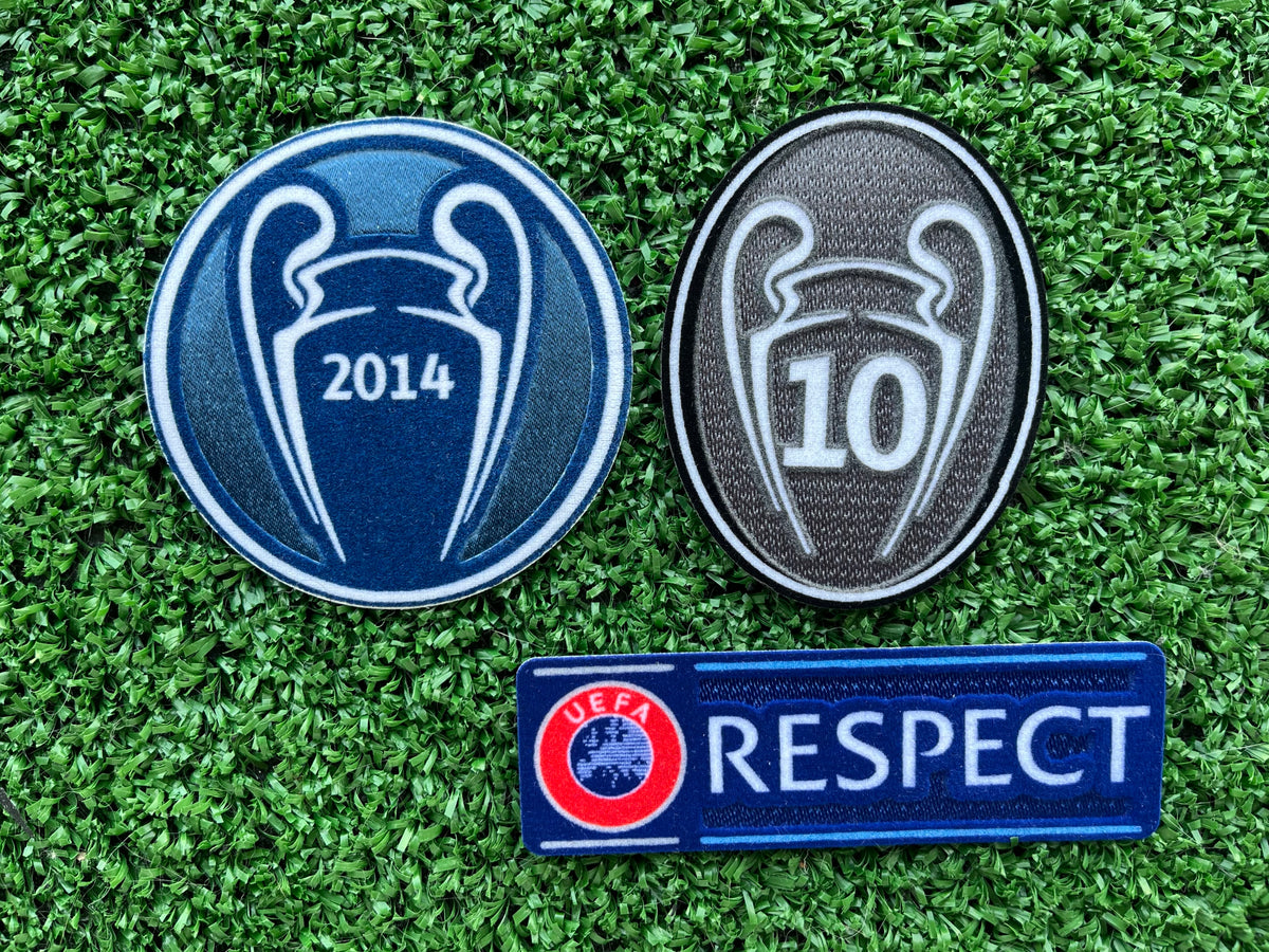 2014-2015 Real Madrid CF Kit Patches Champions Tittle Holders BOH10 Re ...