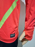 2010-2012 Portugal National Team Drill Top Player Issue Kitroom Red Sponsorless