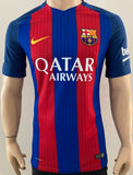 2016 2017 Barcelona Home Shirt MESSI 10 Player Issue La Liga Size M