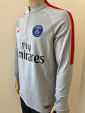2016-2017 Paris Saint Germain Drill Top Training Pre Owned Size M