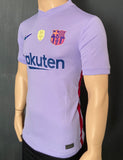 2021-2022 FC Barcelona Away Shirt Pedri Copa del Rey BNWT Size S