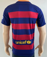 2015-2016 FC Barcelona Home Shirt Pre Owned Size M