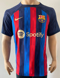 2022-2023 FC Barcelona Home Shirt Robert Lewandowski Player Issue Authentic La Liga New BNWT Size M