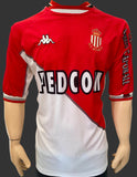 1999-2000 AS Monaco Home Shirt Pre Owned Size XL