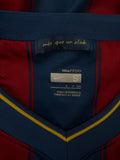 2009-2010 FC Barcelona Home Shirt Lionel Messi Long Sleeve LaLiga Sextuple Pre Owned Size S