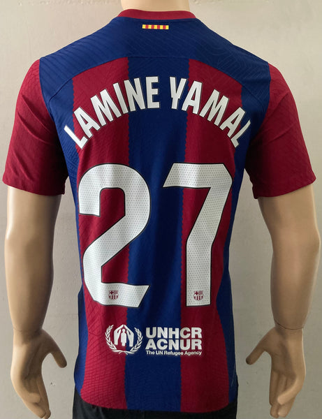 2023-2024 FC Barcelona Player Issue Home Shirt Lamine Yamal La Liga BNWT Multiple Sizes