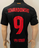 2024-2025 FC Barcelona Away Shirt Robert Lewandowski Champions League BNWT Size S