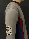 1999 - 2000 Kluivert Barcelona Centenary Long Sleeve Away Shirt Player Issue Kitroom Size XL