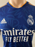 2021-2022 Real Madrid Long Sleeve Away Shirt Kitroom Player Issue BNWT Size 8
