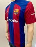 2023-2024 FC Barcelona Home Shirt Fermin López Player Issue Authentic Champions League New BNWT Multiple Sizes