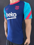 2020-2021 FC Barcelona Training Shirt Top Pre Owned Size S